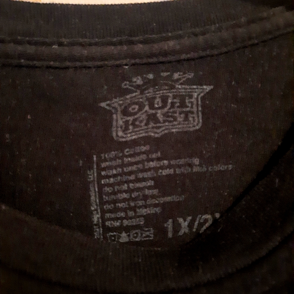 Outkast ATLiens 1X/2X Black Galaxy Shirt - Picture 5 of 7